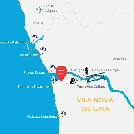 Gaia Elegant Retreat I Canidelo (Vila Nova de Gaia)